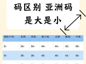 亚洲和欧洲一码二码区别综合：各国商品一网打尽