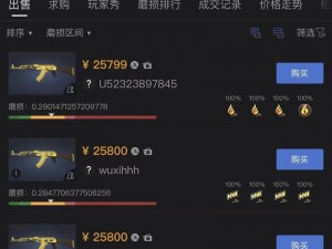 免费 csgo 暴躁少女行情网站——提供最新最全面的 csgo 饰品市场信息