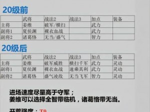 国志战略版副本速通攻略：深入解析阵容强度关键要素