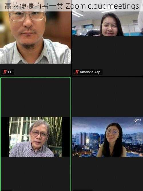 高效便捷的另一类 Zoom cloudmeetings