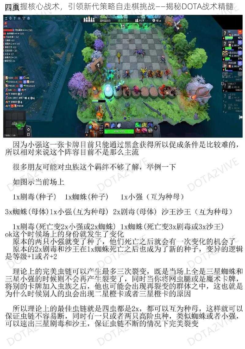 掌握核心战术，引领新代策略自走棋挑战——揭秘DOTA战术精髓