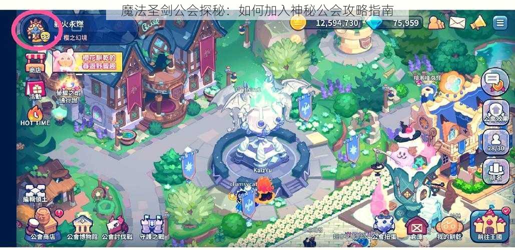 魔法圣剑公会探秘：如何加入神秘公会攻略指南