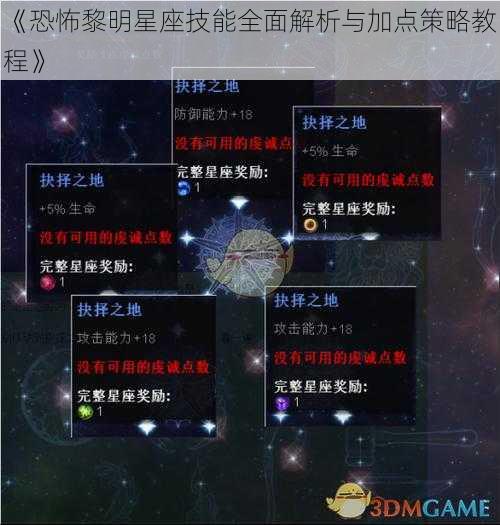 《恐怖黎明星座技能全面解析与加点策略教程》