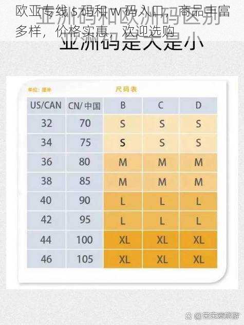 欧亚专线 s 码和 w 码入口，商品丰富多样，价格实惠，欢迎选购