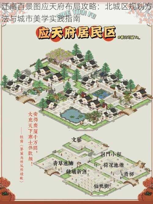 江南百景图应天府布局攻略：北城区规划方法与城市美学实践指南