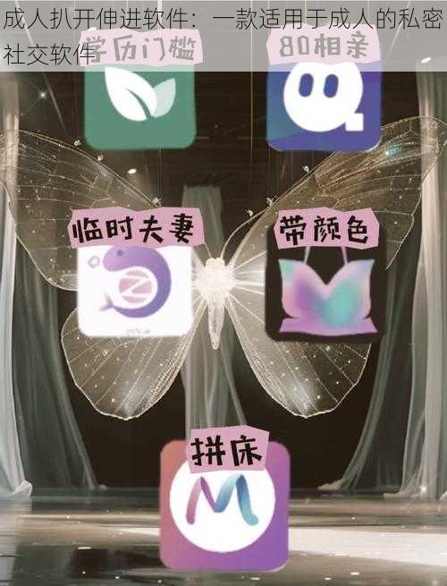 成人扒开伸进软件：一款适用于成人的私密社交软件